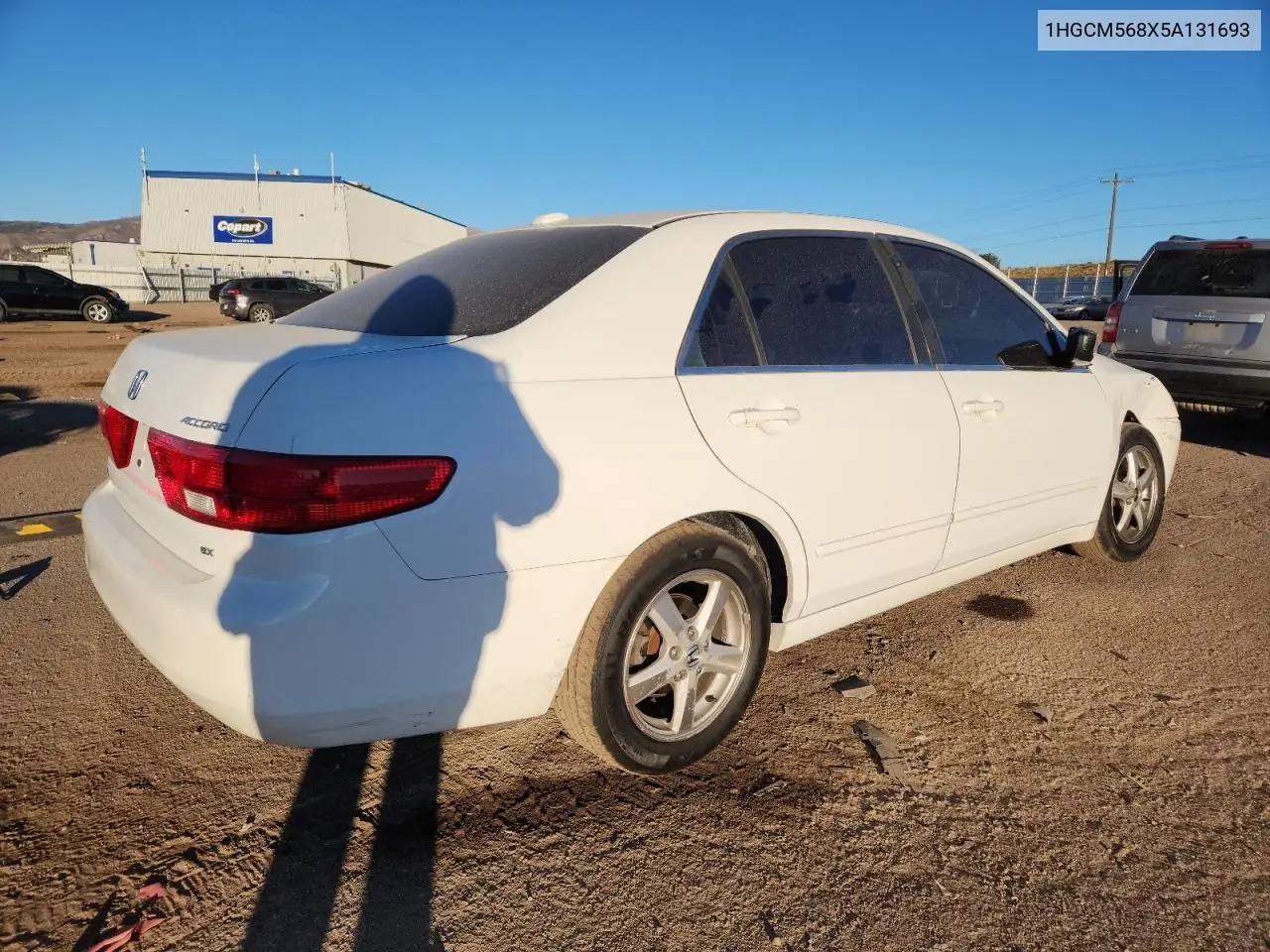 1HGCM568X5A131693 2005 Honda Accord Ex