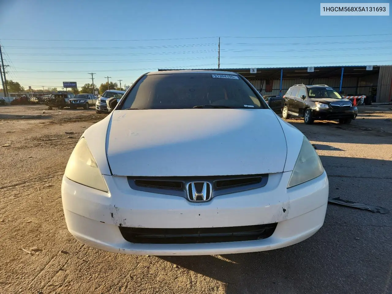 1HGCM568X5A131693 2005 Honda Accord Ex