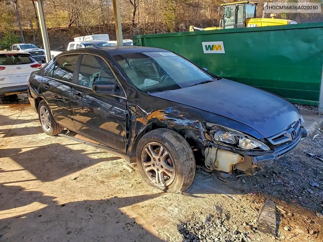 1HGCM56836A020050 2006 Honda Accord Ex