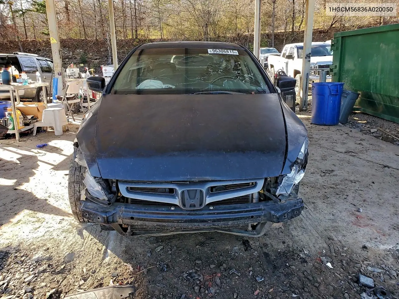 1HGCM56836A020050 2006 Honda Accord Ex