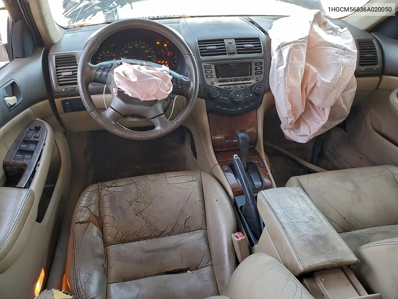 1HGCM56836A020050 2006 Honda Accord Ex