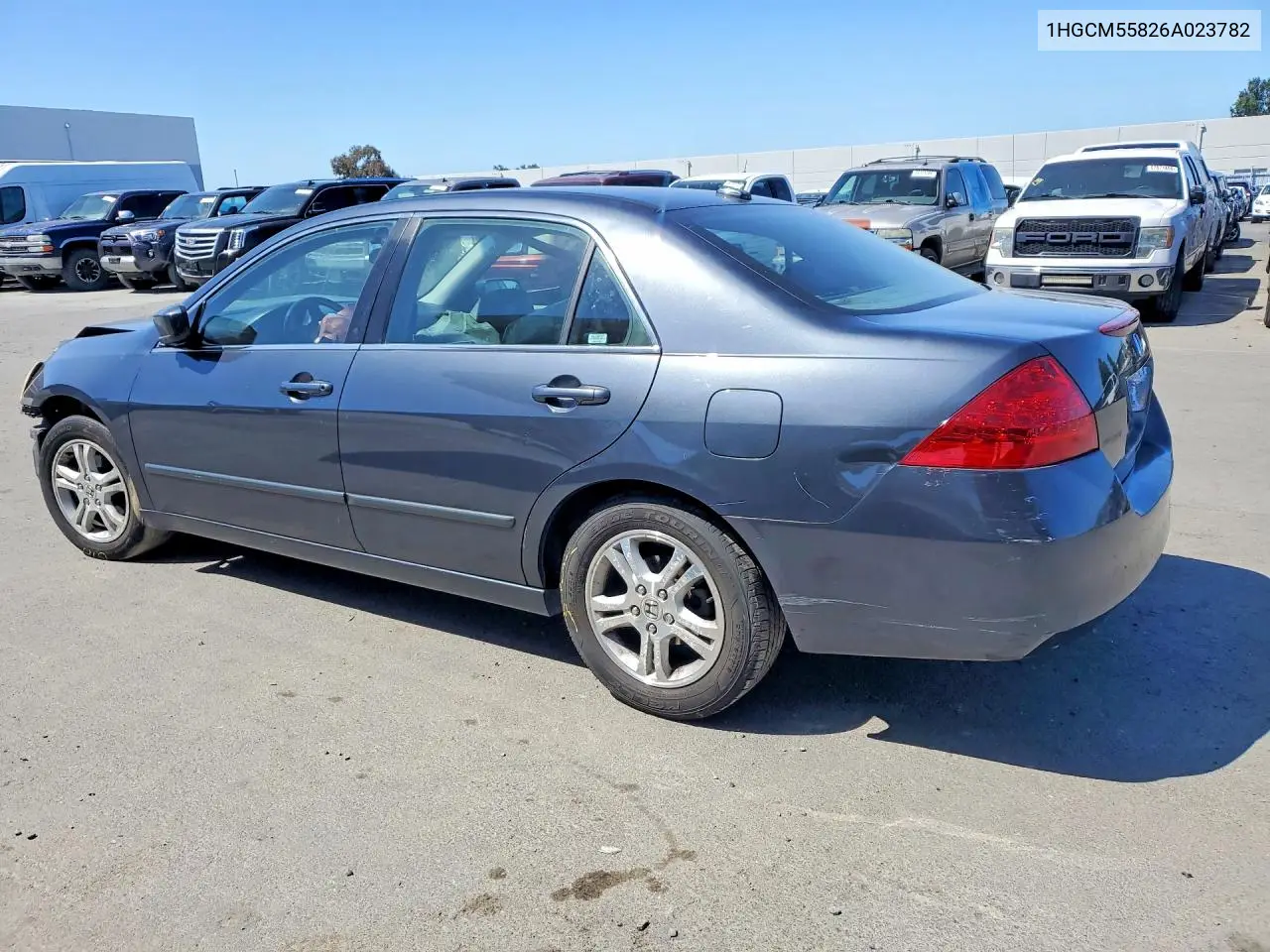 2006 Honda Accord Ex VIN: 1HGCM55826A023782 Lot: 59122376
