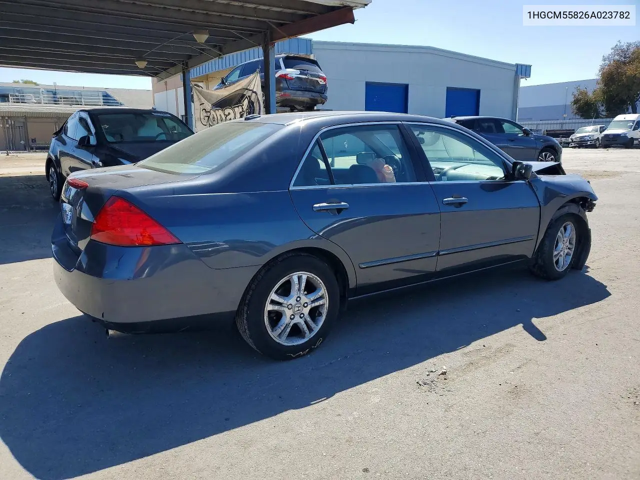 2006 Honda Accord Ex VIN: 1HGCM55826A023782 Lot: 59122376