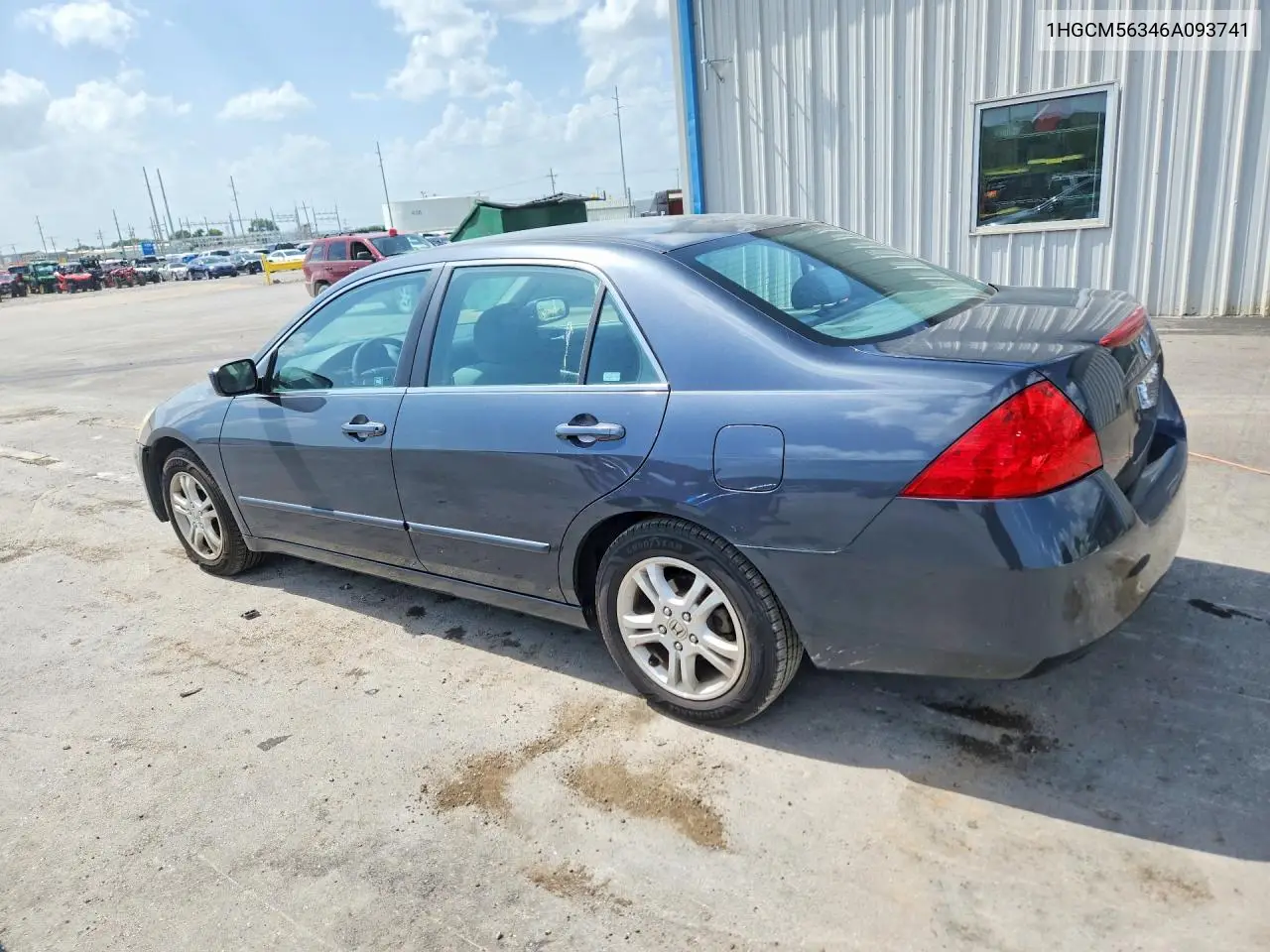 2006 Honda Accord Se VIN: 1HGCM56346A093741 Lot: 61536976