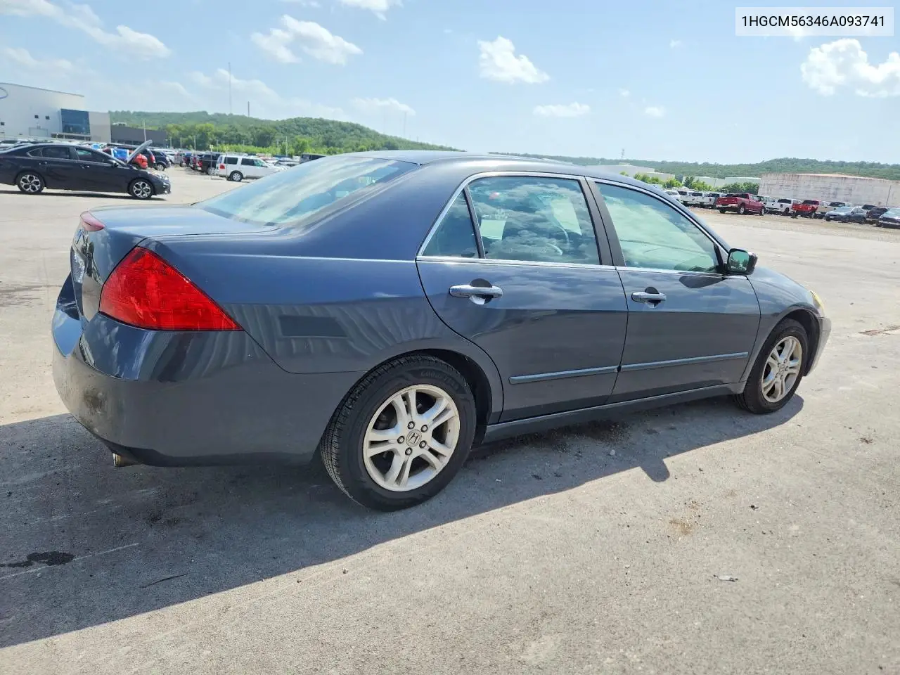2006 Honda Accord Se VIN: 1HGCM56346A093741 Lot: 61536976