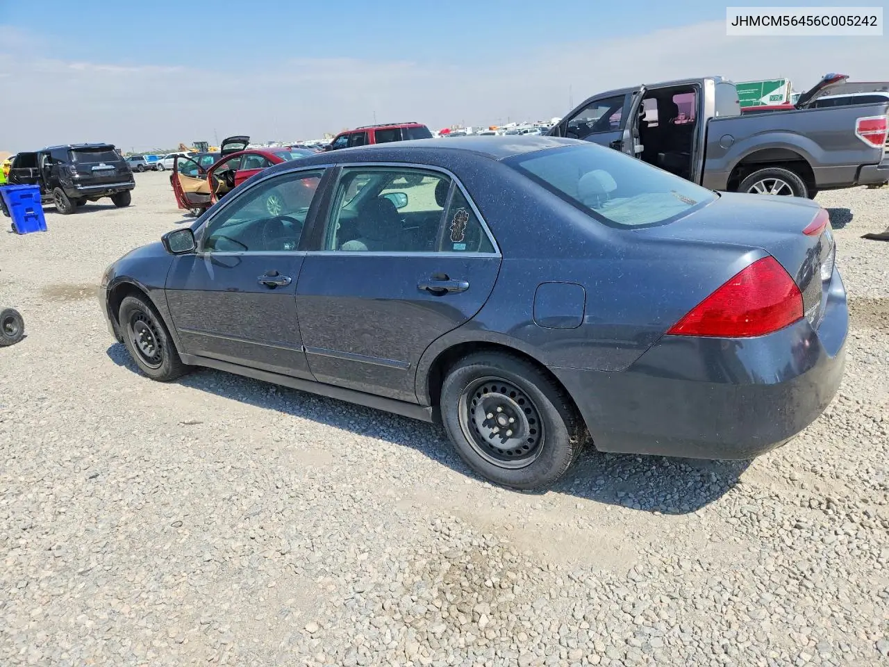 2006 Honda Accord Lx VIN: JHMCM56456C005242 Lot: 62004016