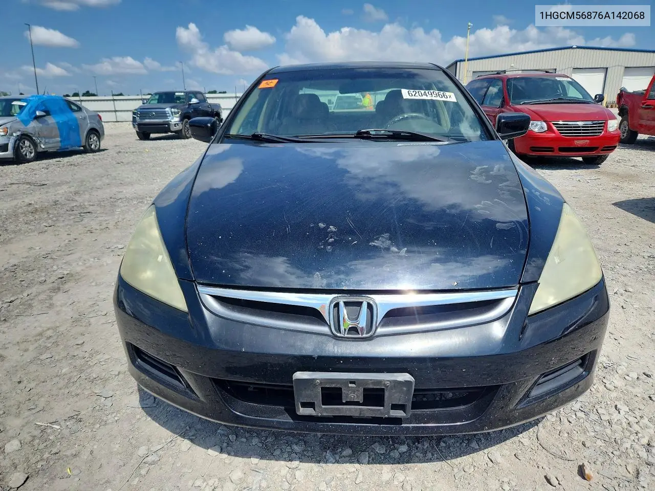 2006 Honda Accord Ex VIN: 1HGCM56876A142068 Lot: 62049966