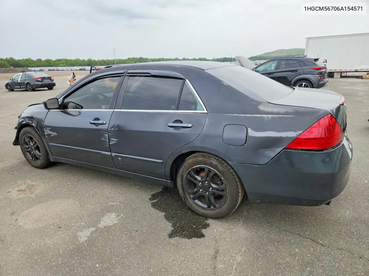 2006 Honda Accord Ex VIN: 1HGCM56706A154571 Lot: 62091016