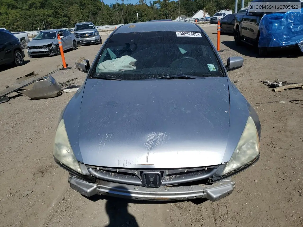3HGCM56416G705422 2006 Honda Accord Lx
