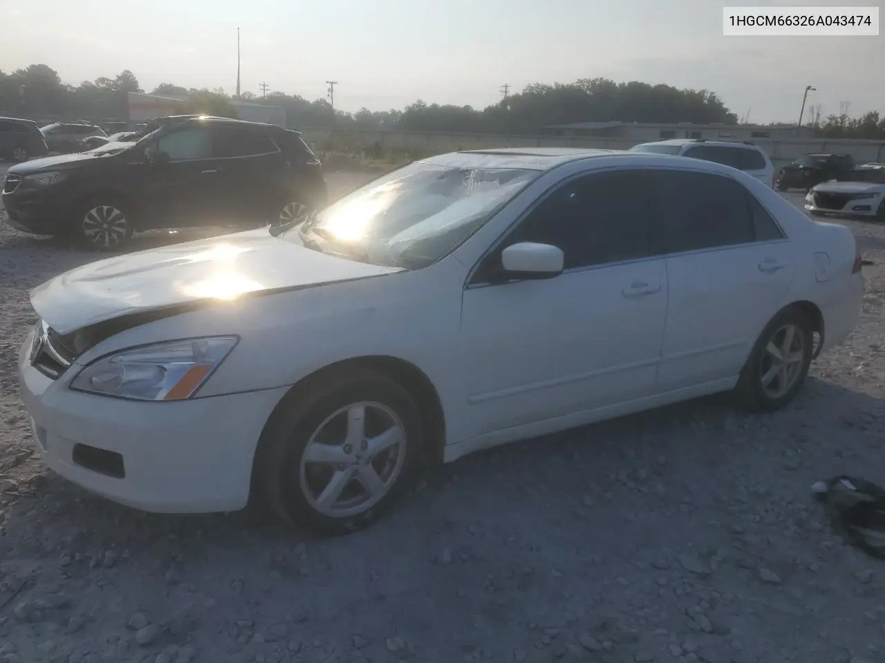 1HGCM56886A167755 2006 Honda Accord Ex
