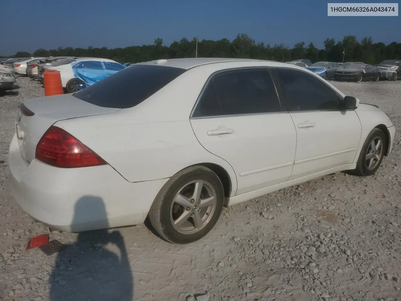 1HGCM56886A167755 2006 Honda Accord Ex