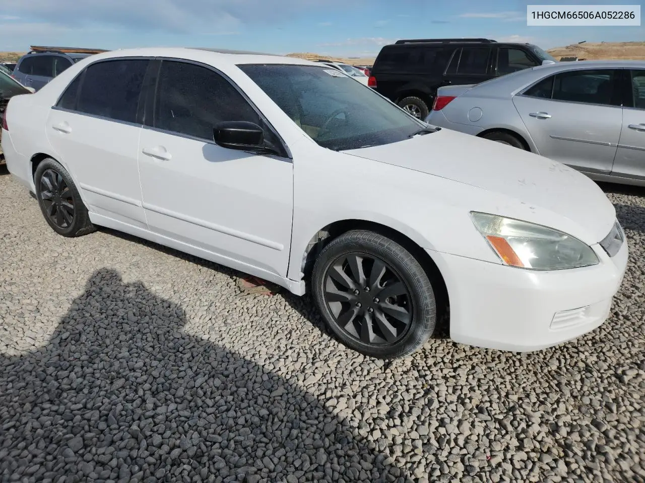1HGCM66506A052286 2006 Honda Accord Ex