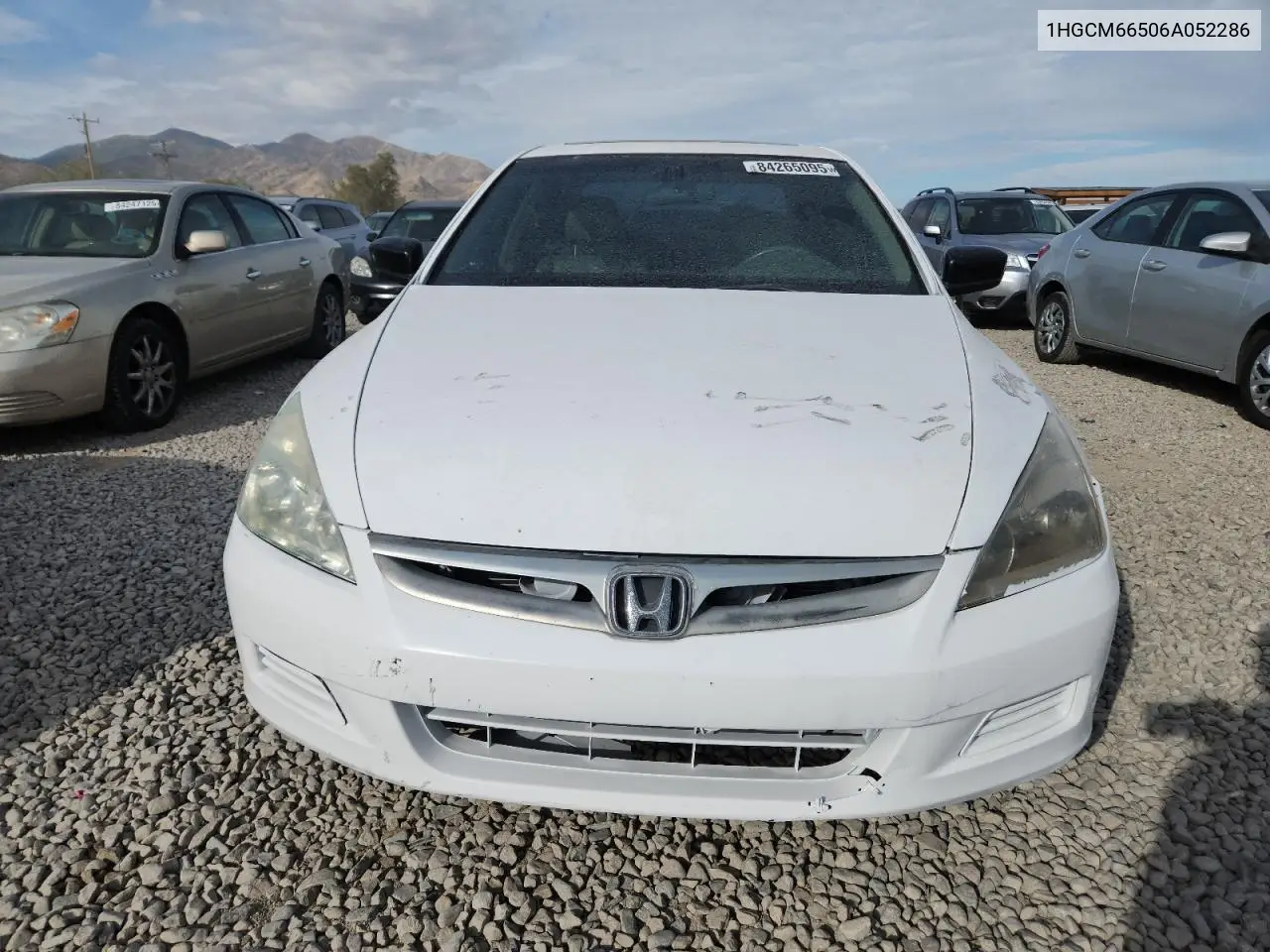 1HGCM66506A052286 2006 Honda Accord Ex