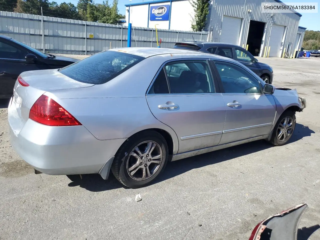 1HGCM56776A183842 2006 Honda Accord Ex