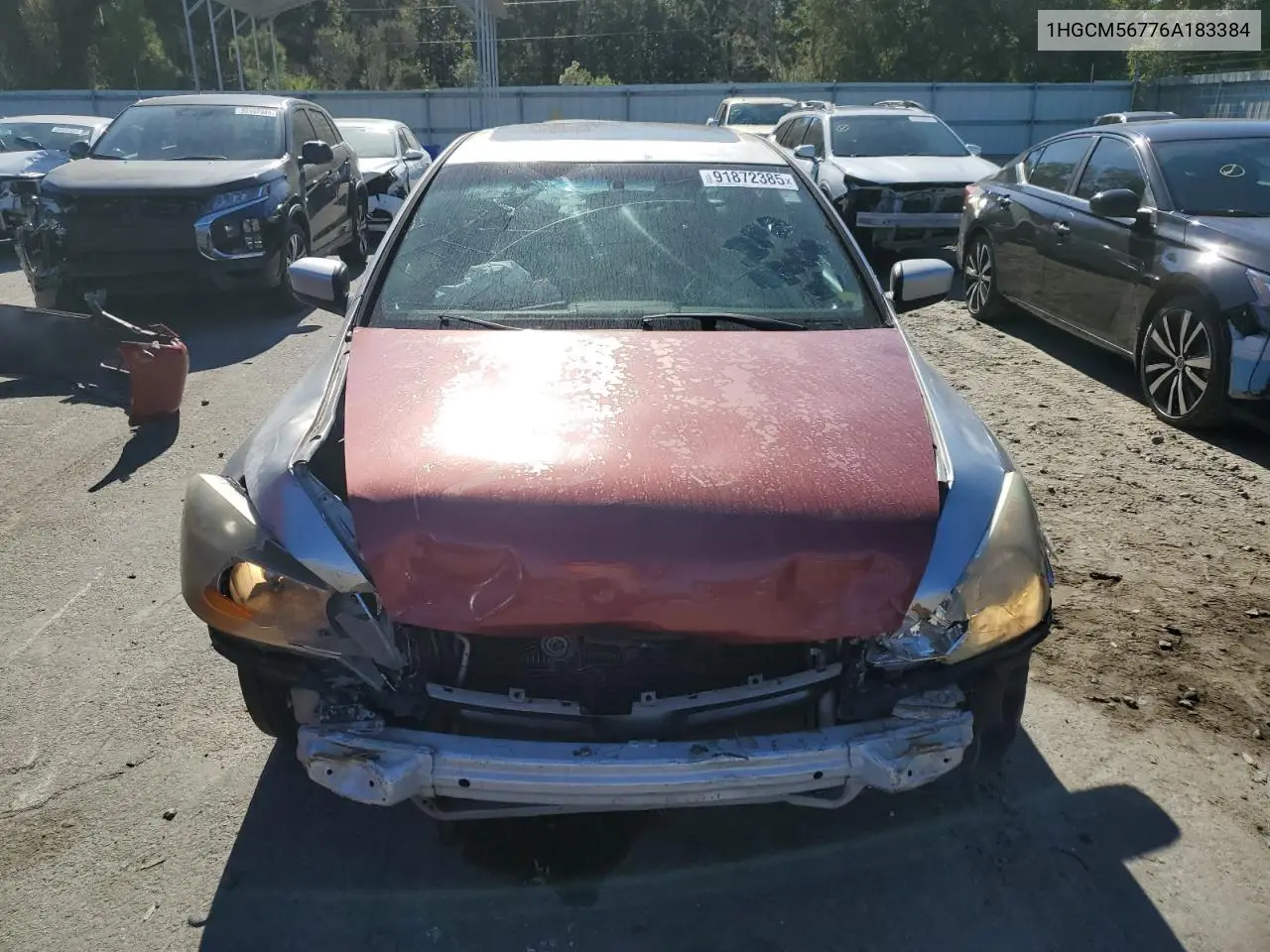 1HGCM56776A183842 2006 Honda Accord Ex