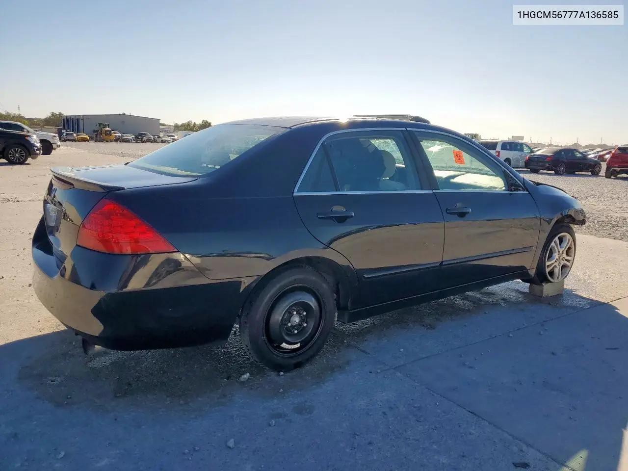 1HGCM56777A136585 2007 Honda Accord Ex