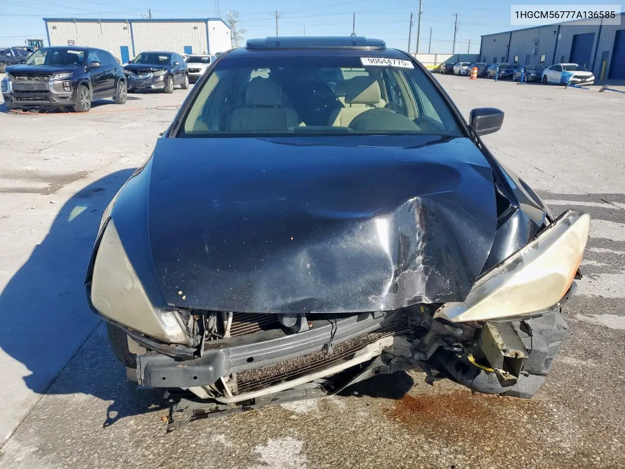 1HGCM56777A136585 2007 Honda Accord Ex