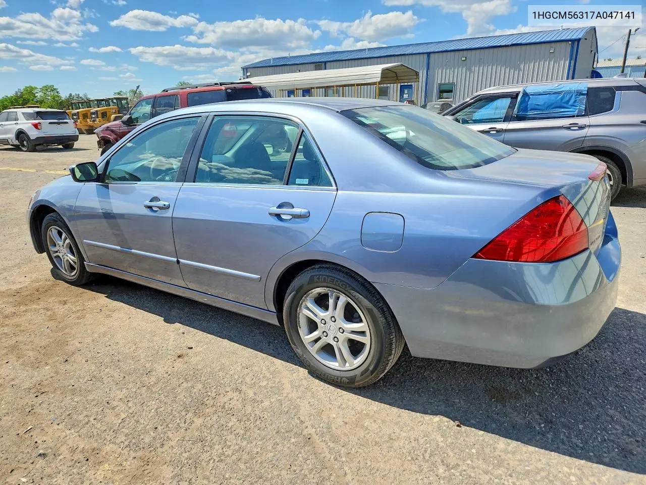 1HGCM56317A047141 2007 Honda Accord Se