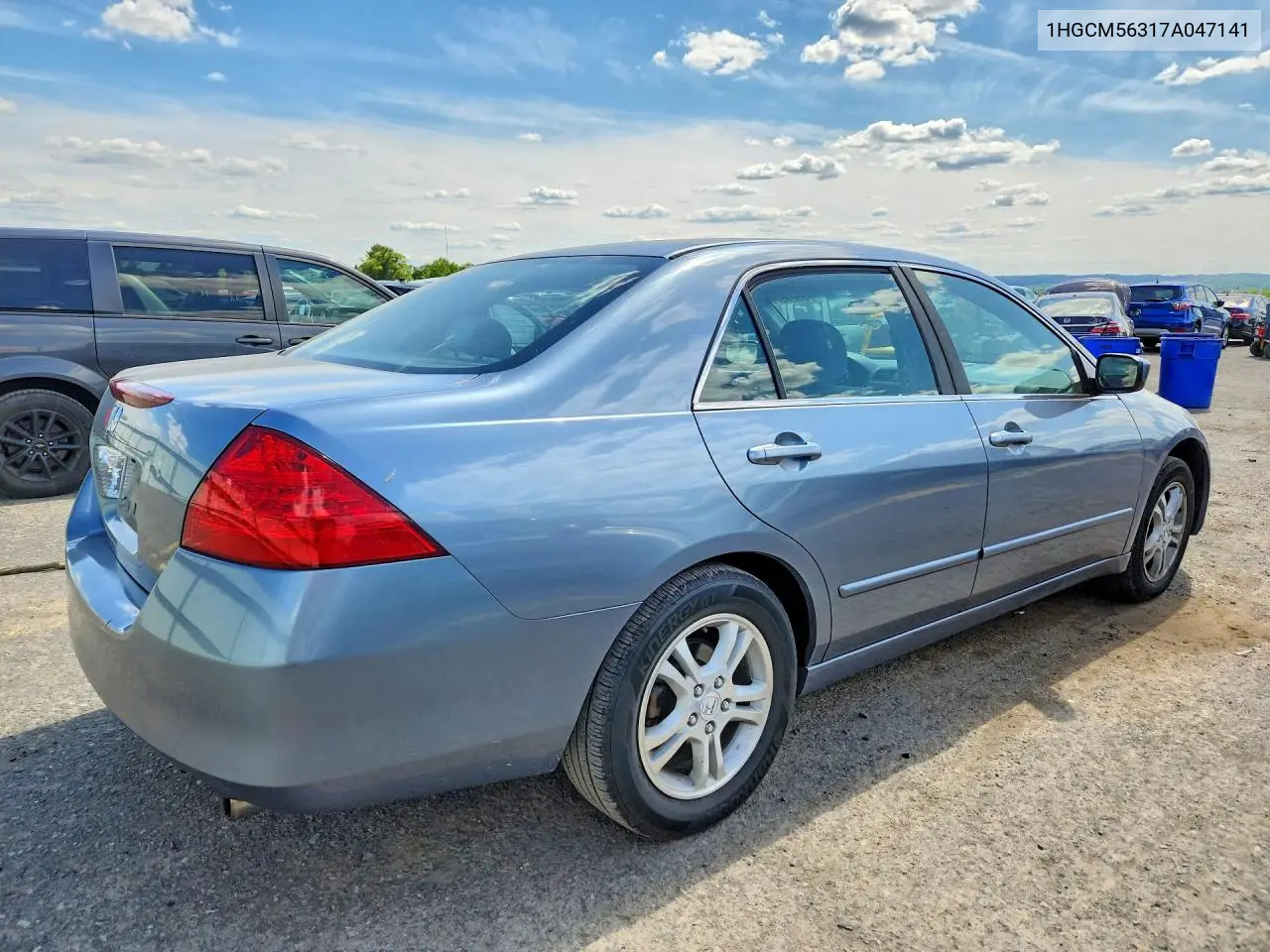 1HGCM56317A047141 2007 Honda Accord Se