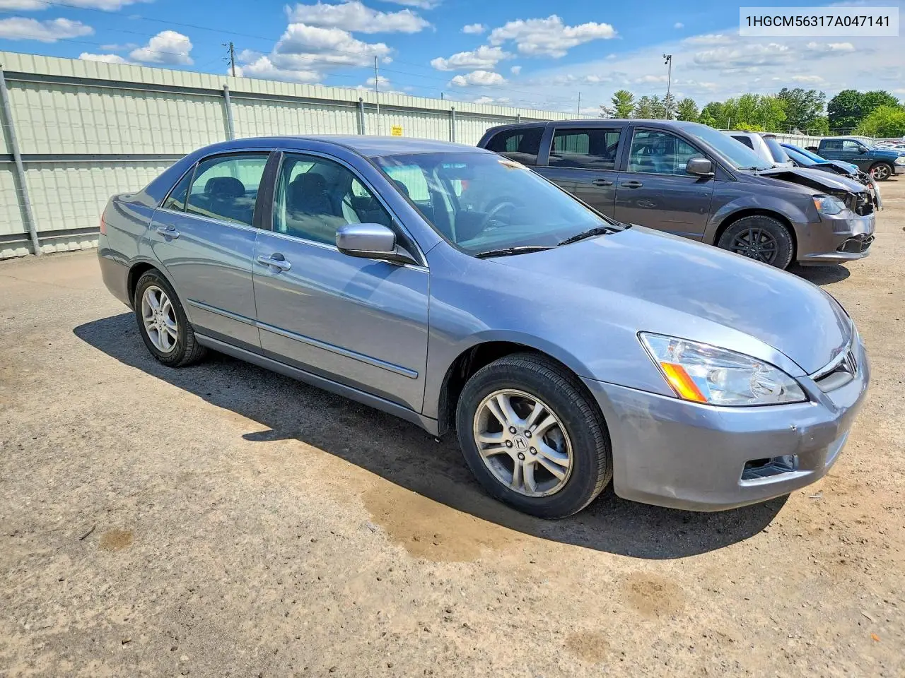 1HGCM56317A047141 2007 Honda Accord Se