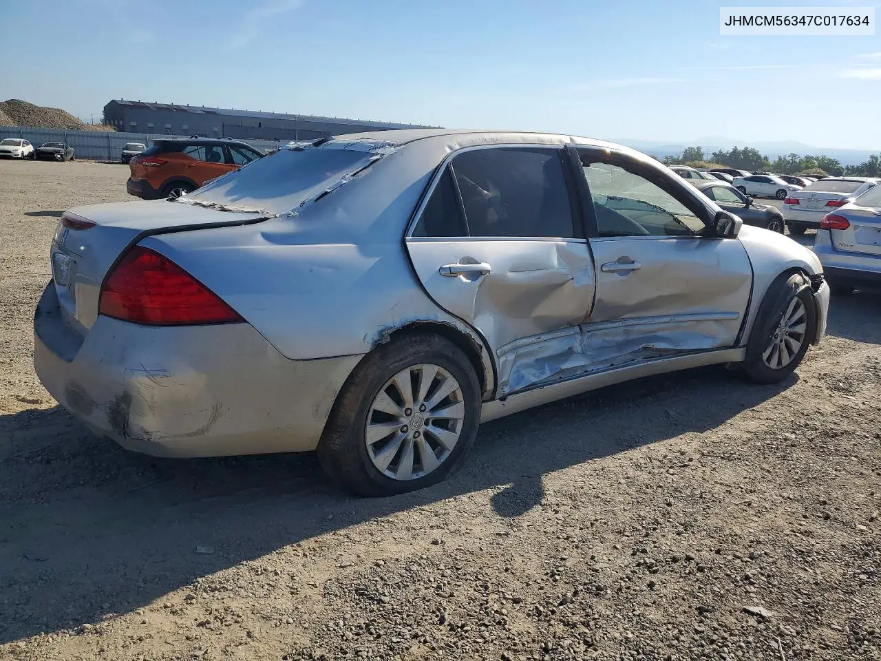 JHMCM56347C017634 2007 Honda Accord Se