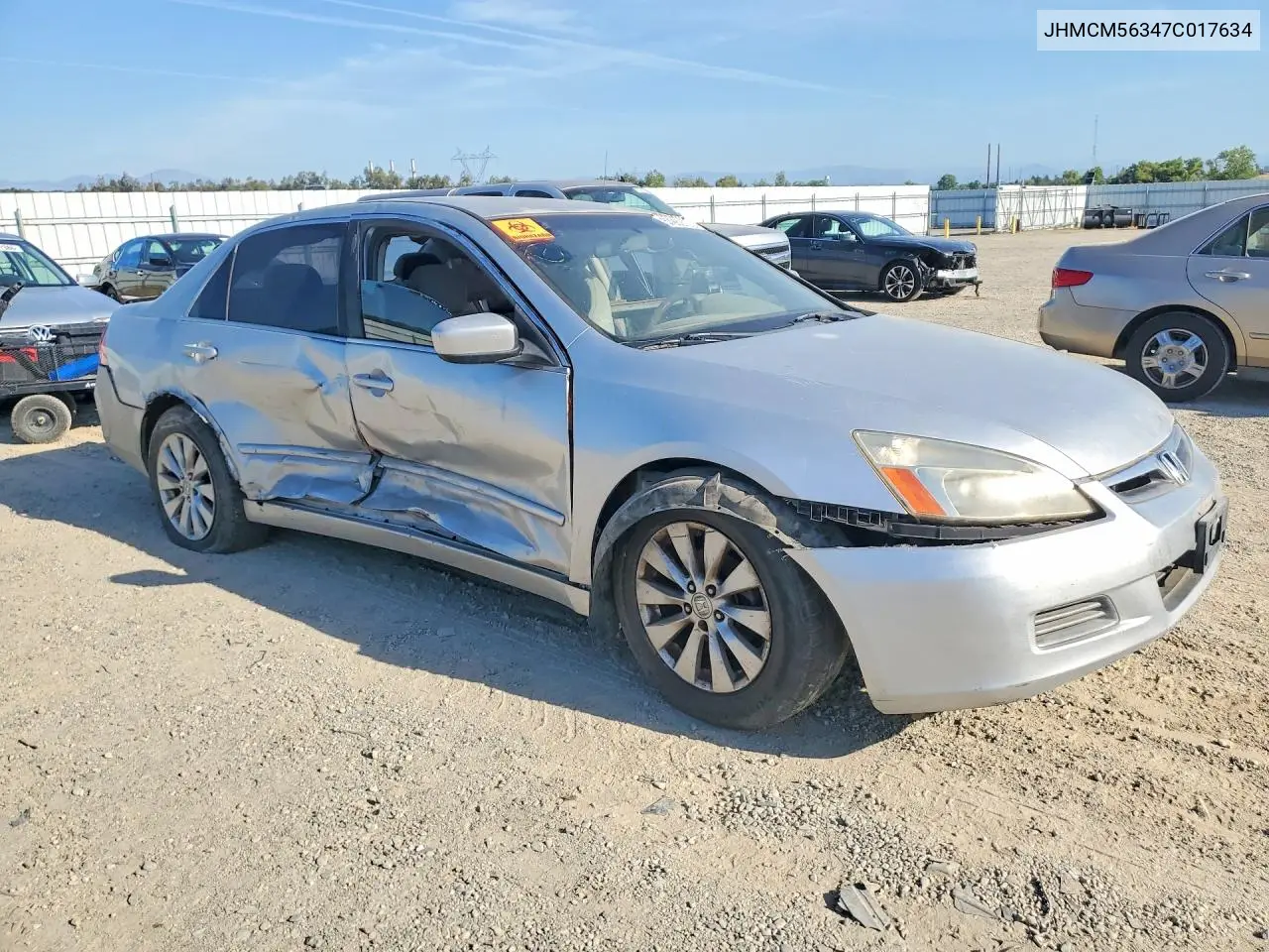 JHMCM56347C017634 2007 Honda Accord Se