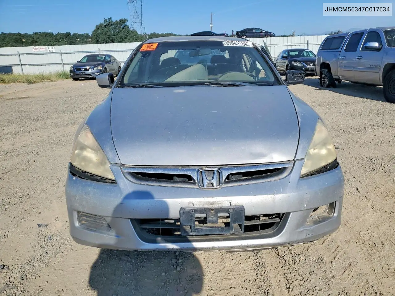 JHMCM56347C017634 2007 Honda Accord Se