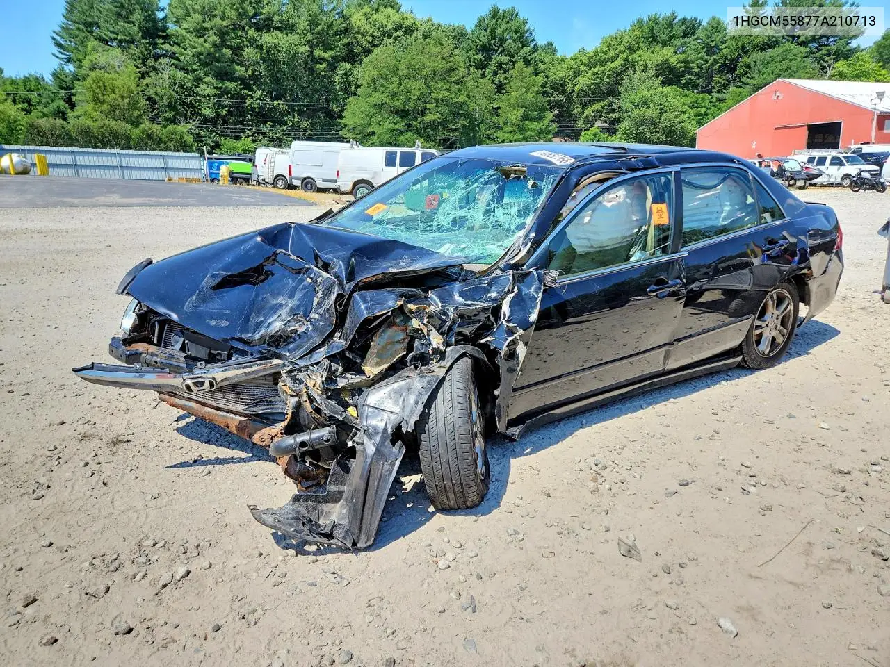 1HGCM55877A210713 2007 Honda Accord Ex