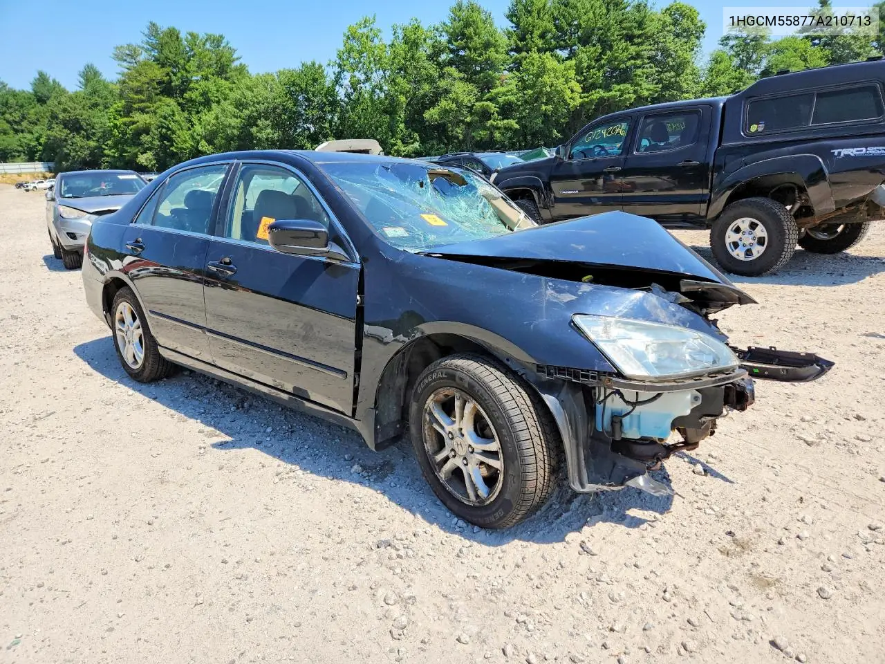1HGCM55877A210713 2007 Honda Accord Ex