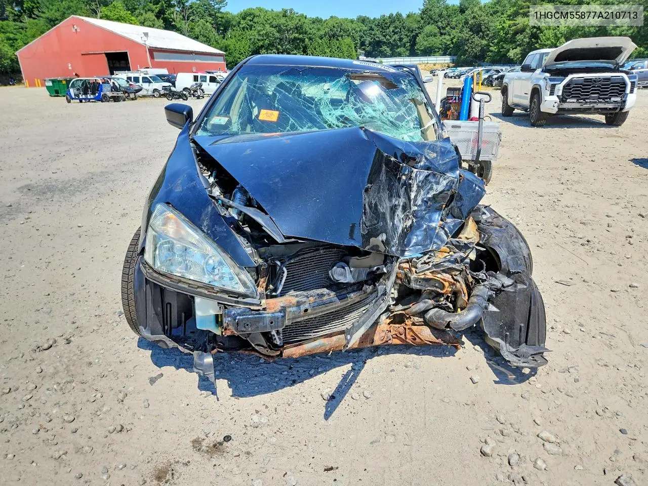1HGCM55877A210713 2007 Honda Accord Ex