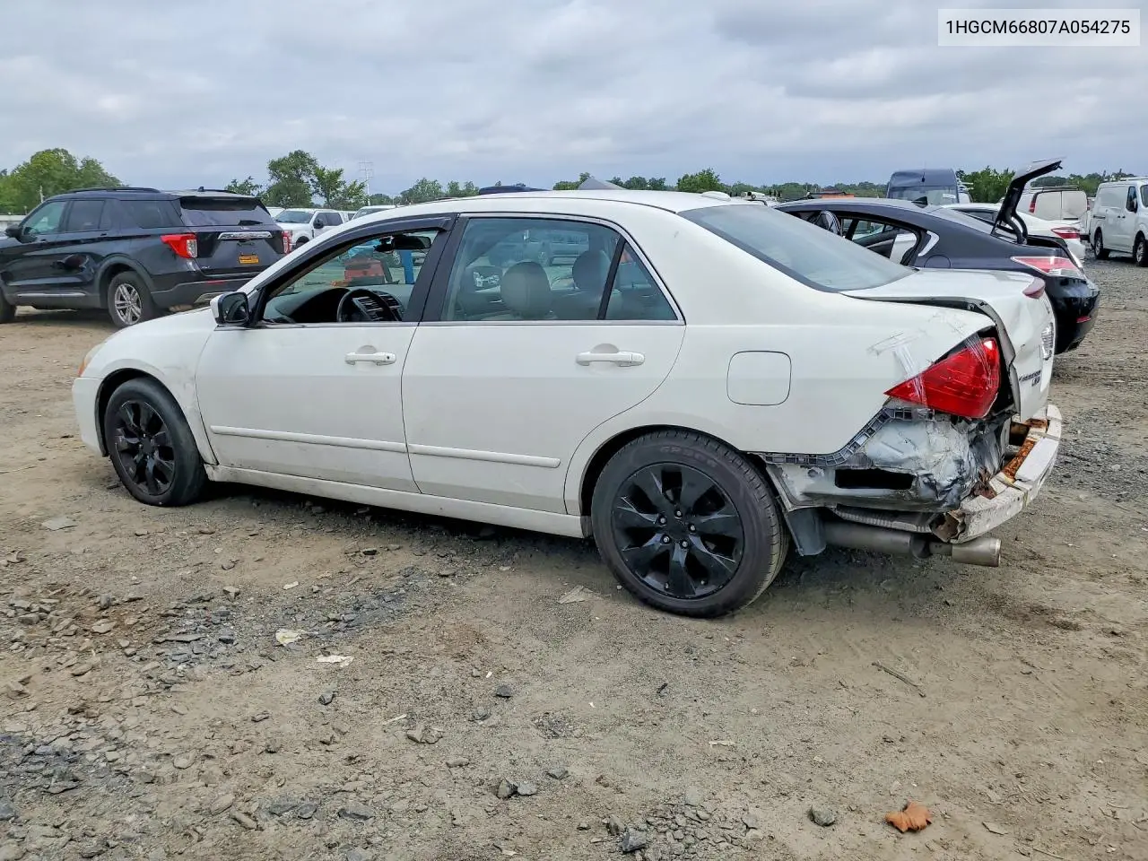 2007 Honda Accord Ex VIN: 1HGCM66807A054275 Lot: 60943526