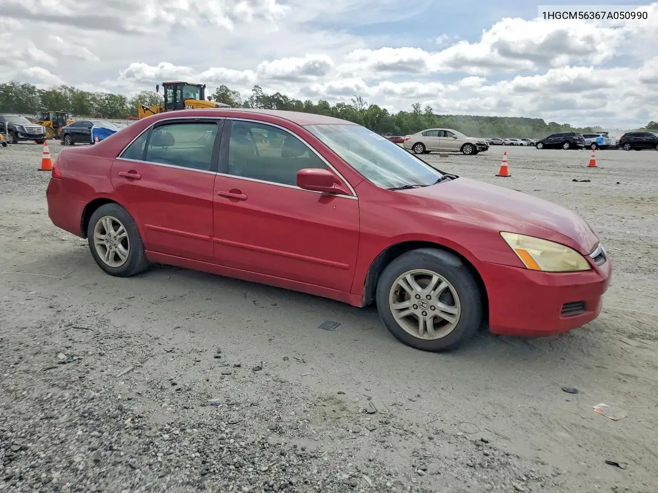 2007 Honda Accord Se VIN: 1HGCM56367A050990 Lot: 61480836