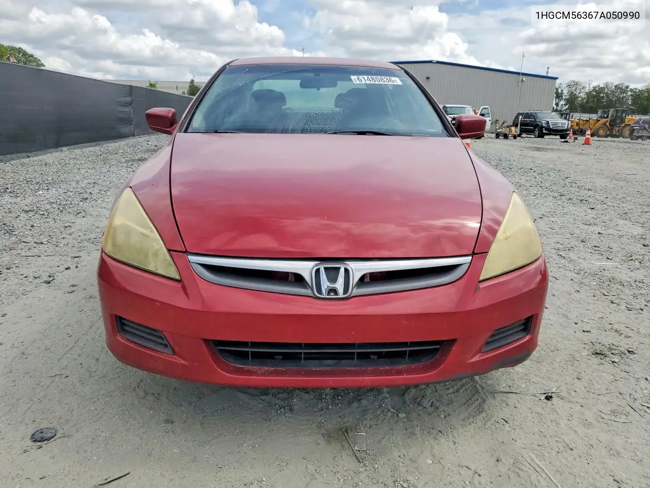 2007 Honda Accord Se VIN: 1HGCM56367A050990 Lot: 61480836