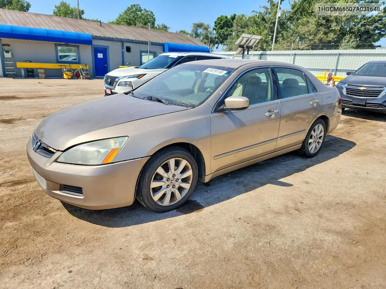 2007 Honda Accord Ex VIN: 1HGCM66507A031648 Lot: 61619116