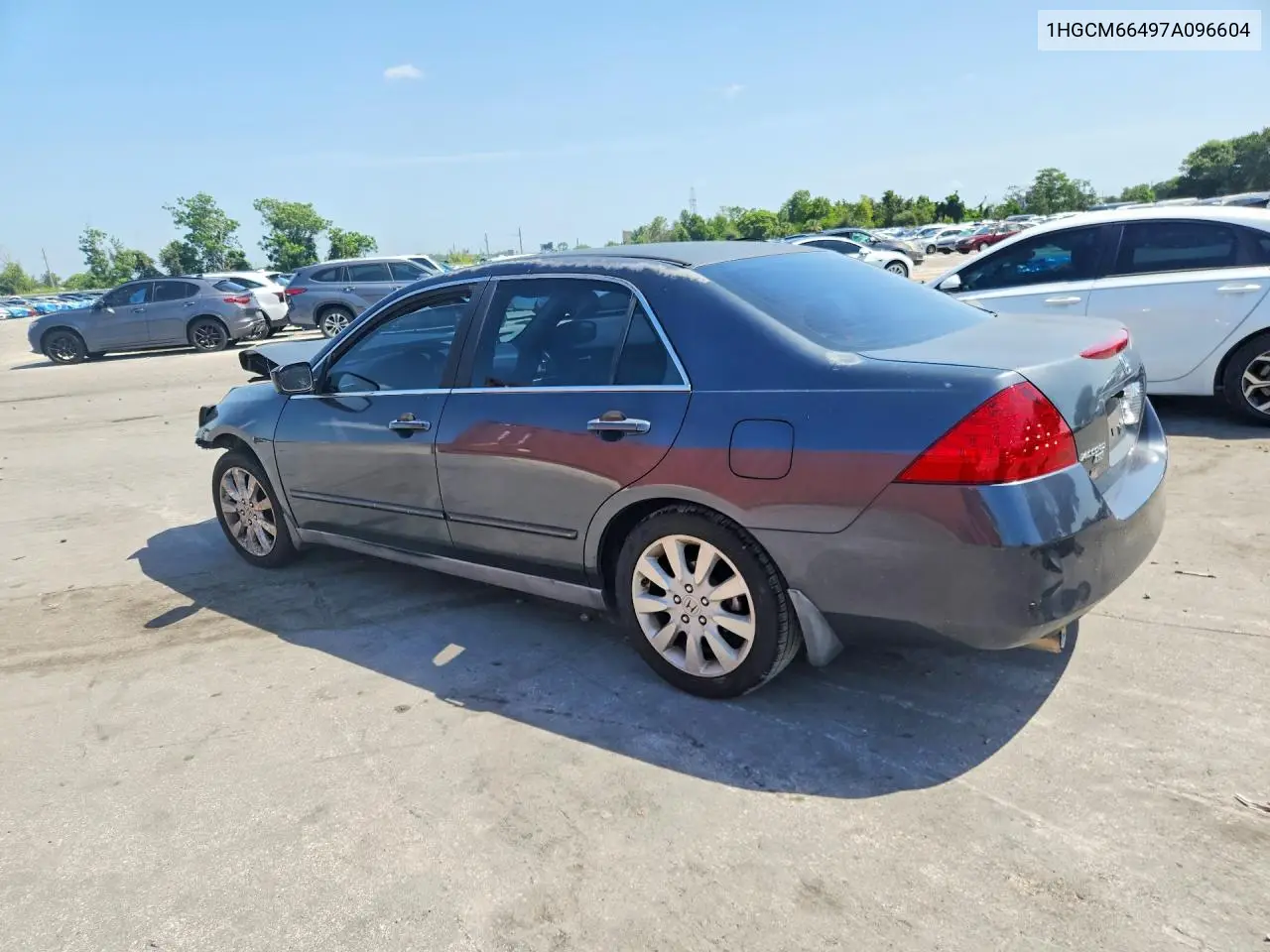 2007 Honda Accord Se VIN: 1HGCM66497A096604 Lot: 61810406