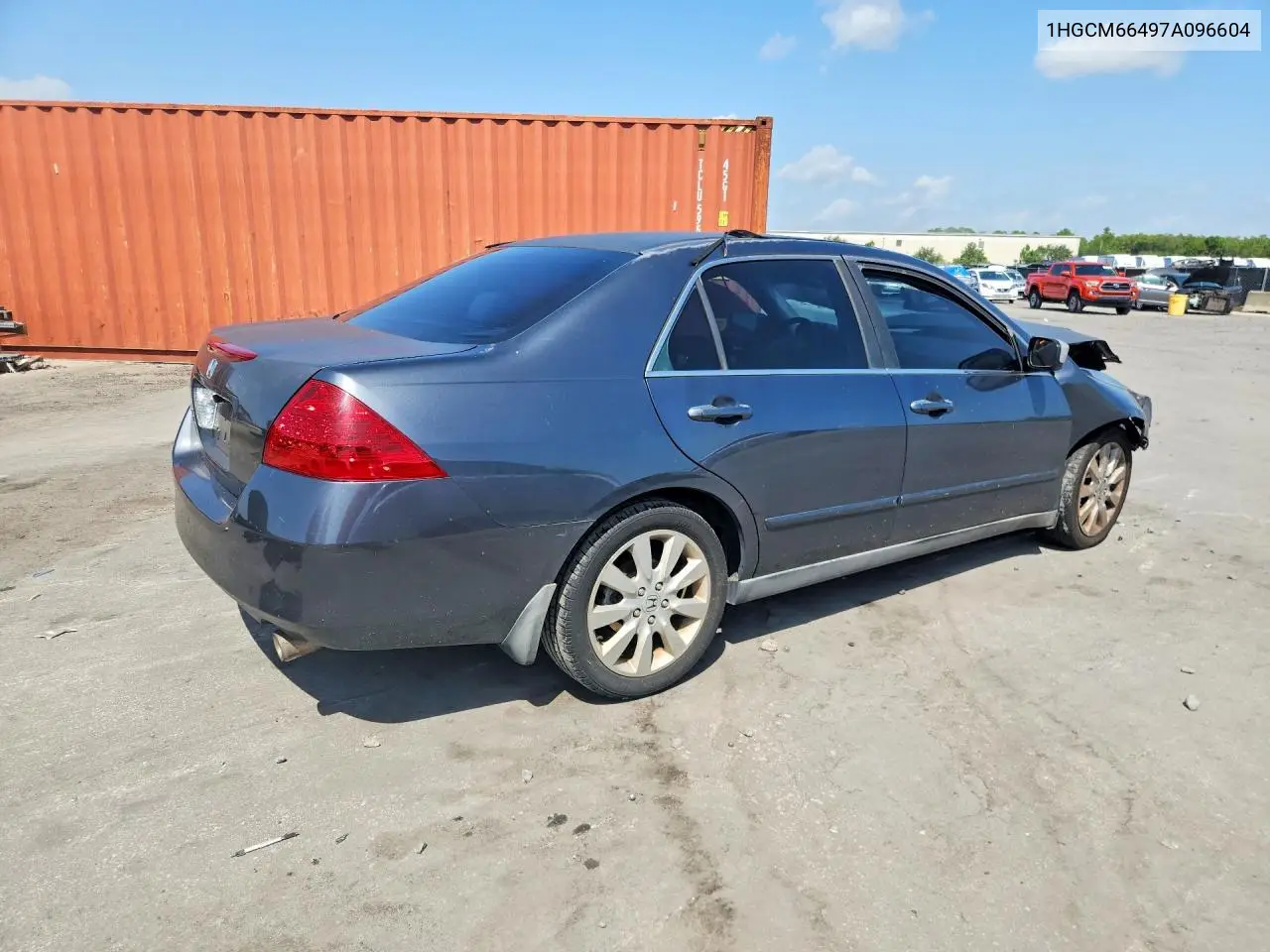 2007 Honda Accord Se VIN: 1HGCM66497A096604 Lot: 61810406