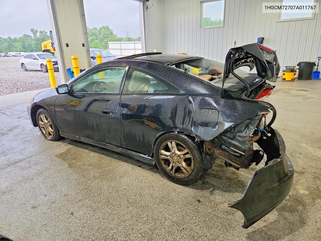 2007 Honda Accord Ex VIN: 1HGCM72707A011767 Lot: 61864376