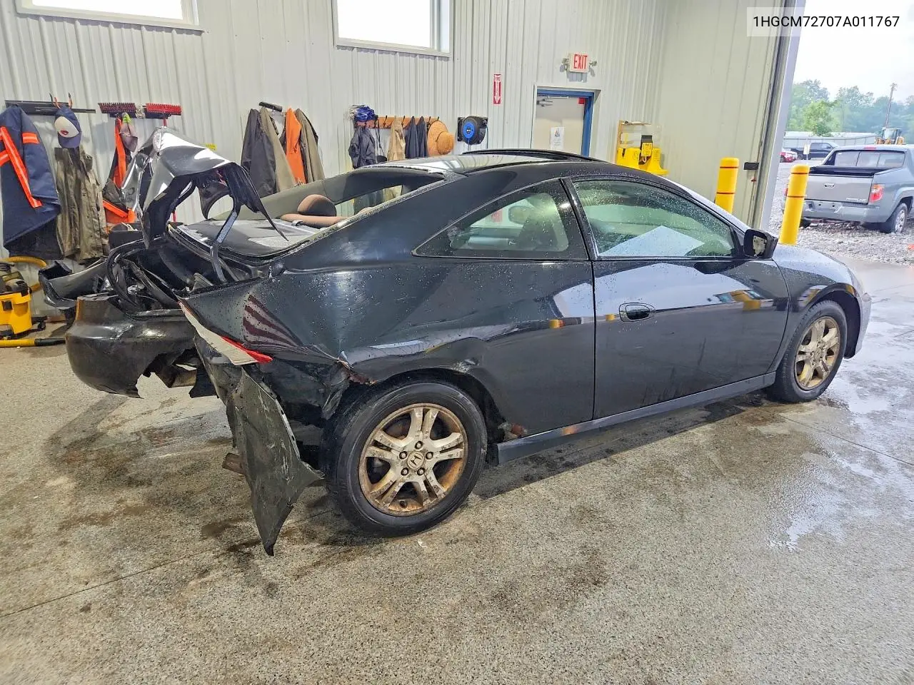 2007 Honda Accord Ex VIN: 1HGCM72707A011767 Lot: 61864376