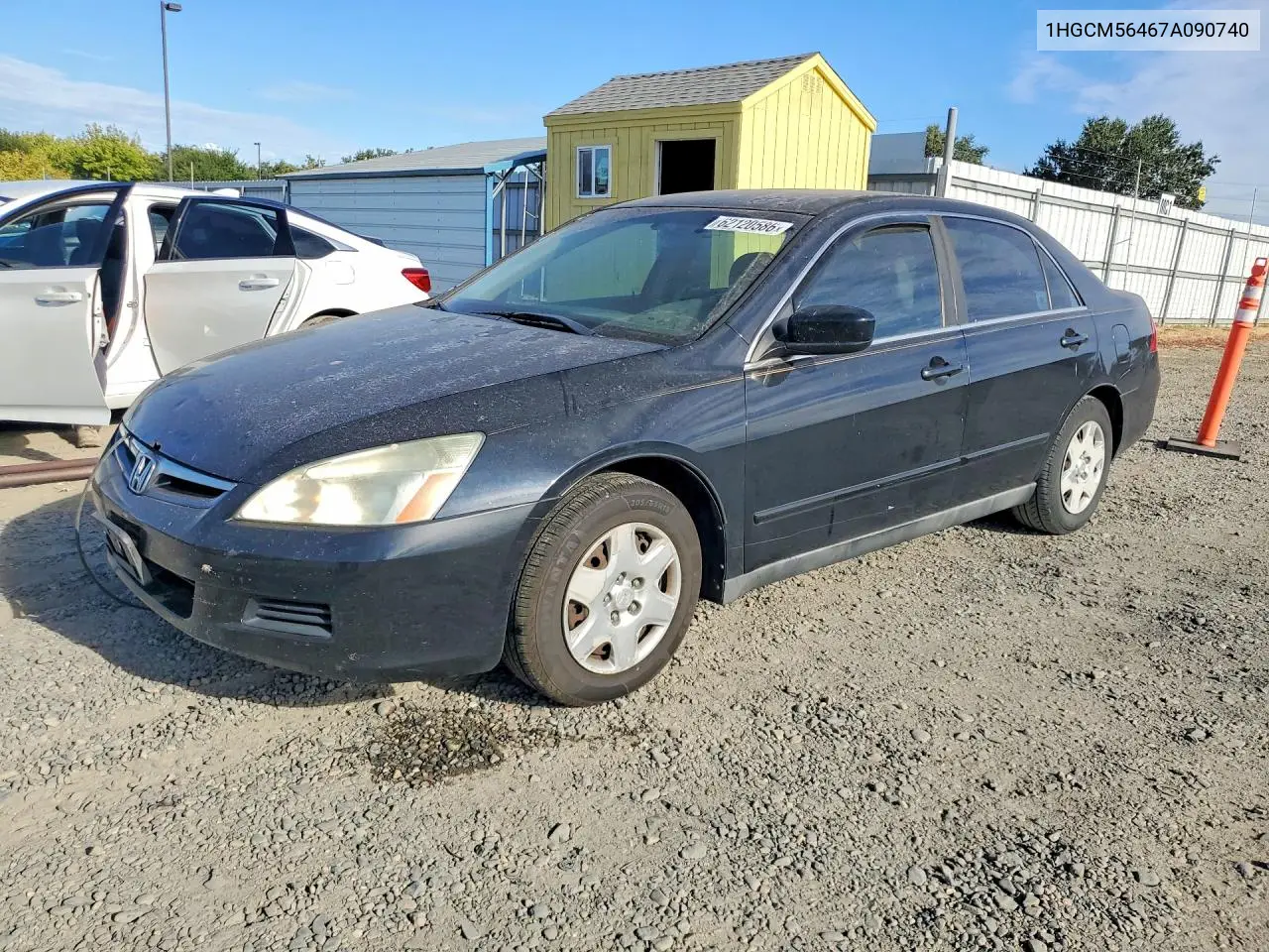 2007 Honda Accord Lx VIN: 1HGCM56467A090740 Lot: 62120586