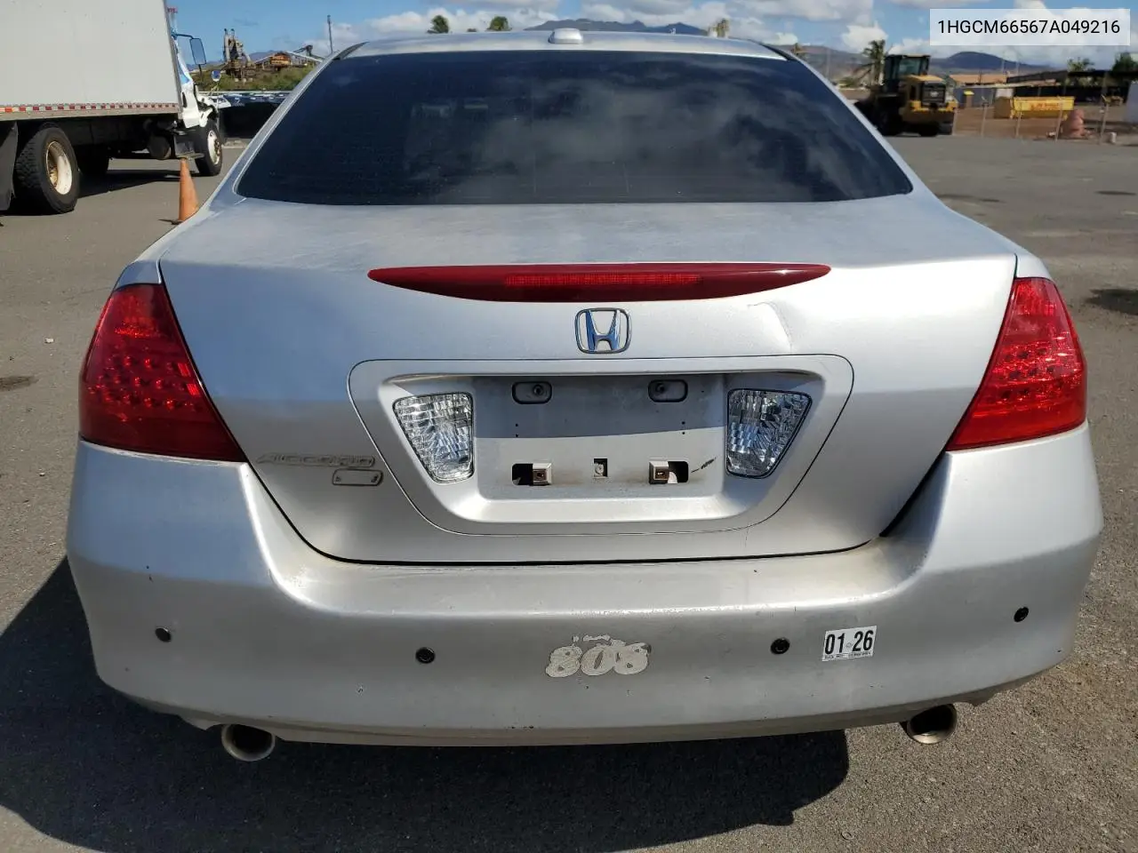 1HGCM66567A049216 2007 Honda Accord Ex