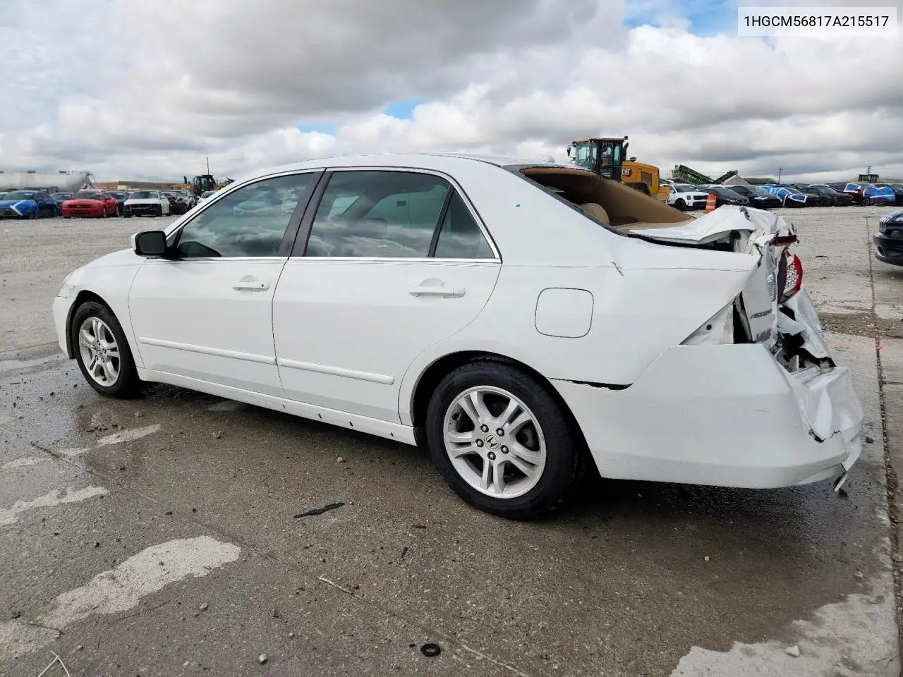 1HGCM56817A215517 2007 Honda Accord Ex