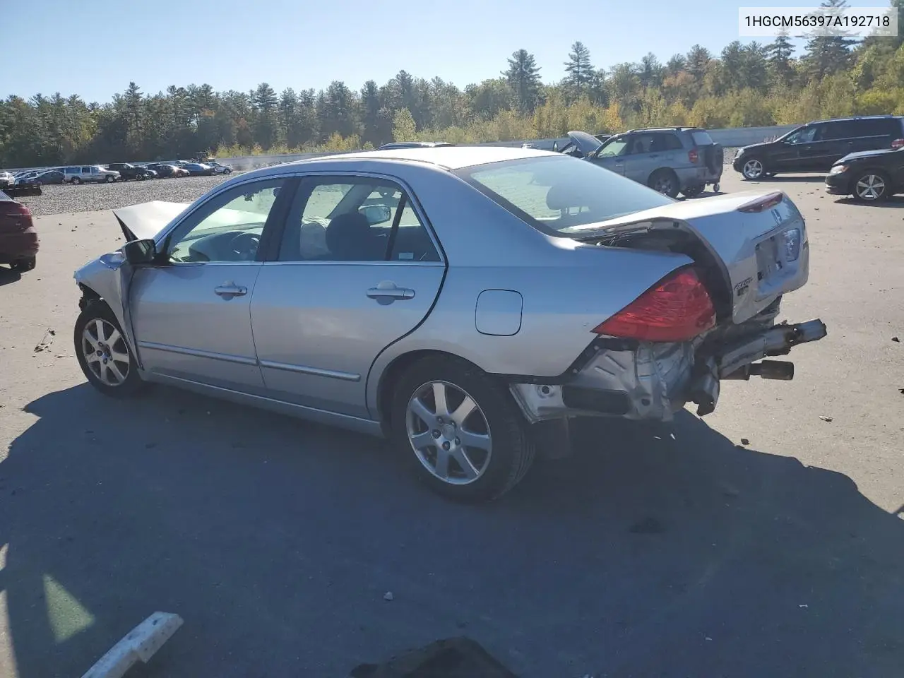 1HGCM56397A192718 2007 Honda Accord
