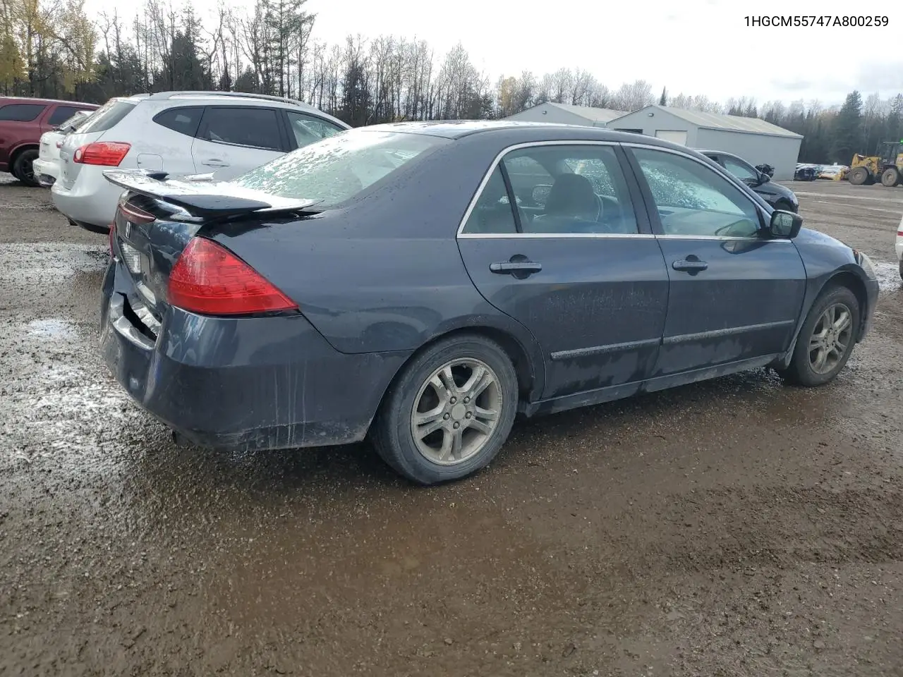 1HGCM55747A800259 2007 Honda Accord Ex