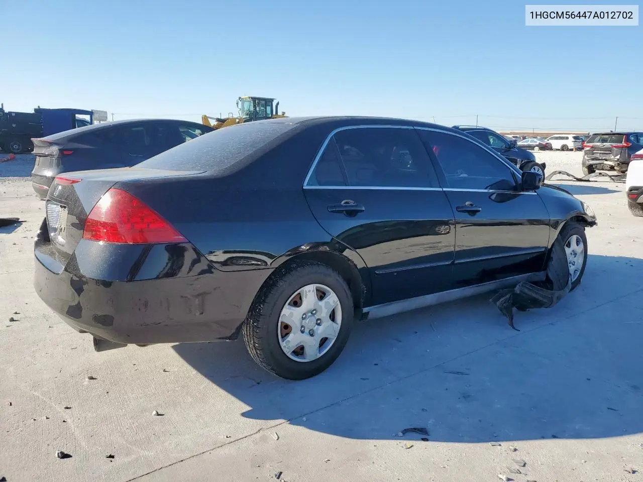 1HGCM56447A012702 2007 Honda Accord Lx