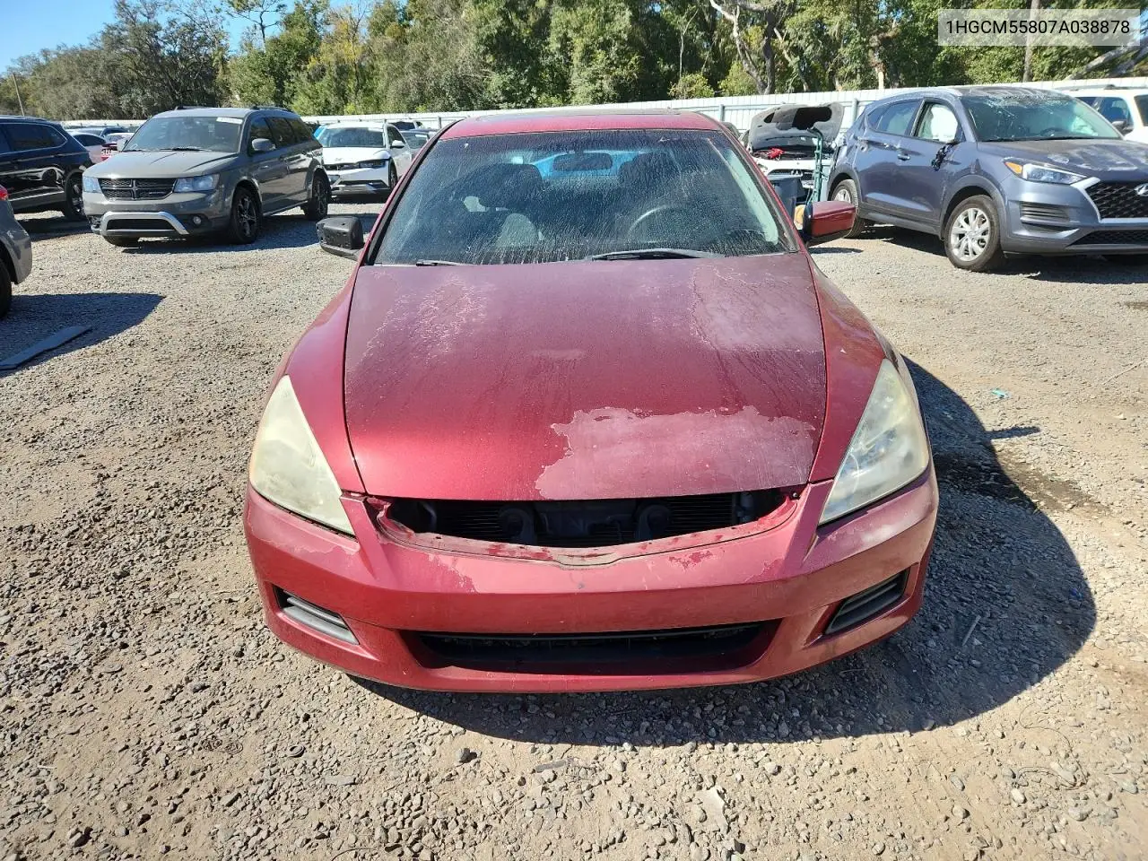 1HGCM55807A038878 2007 Honda Accord Ex