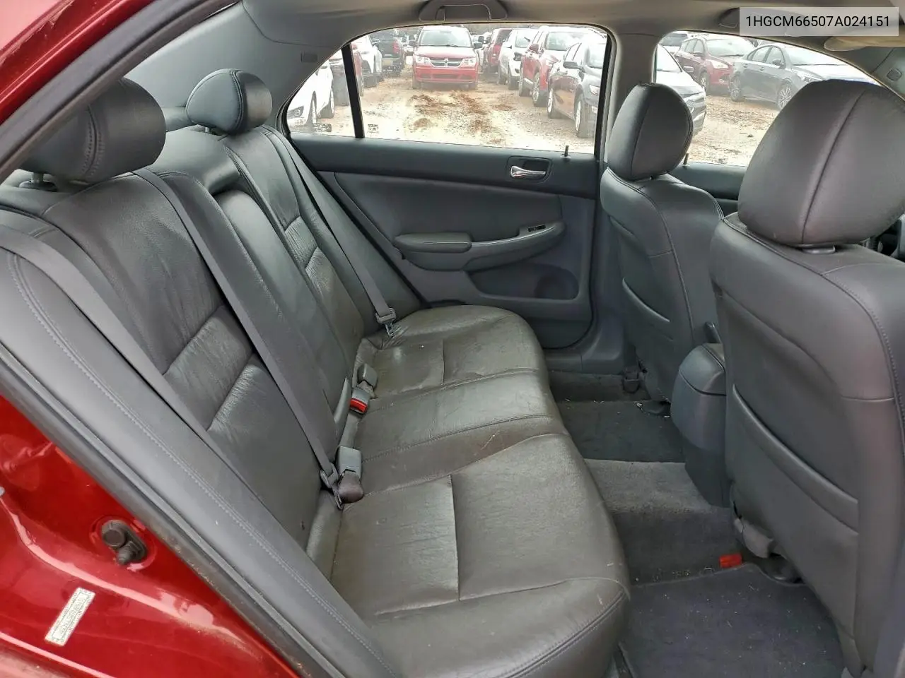 1HGCM66507A024151 2007 Honda Accord Ex