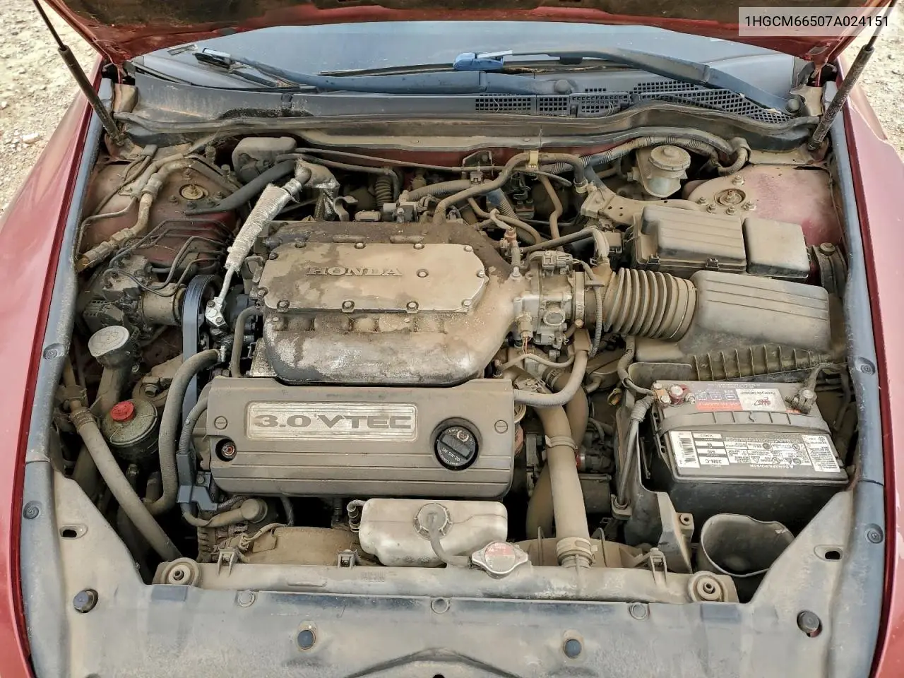1HGCM66507A024151 2007 Honda Accord Ex