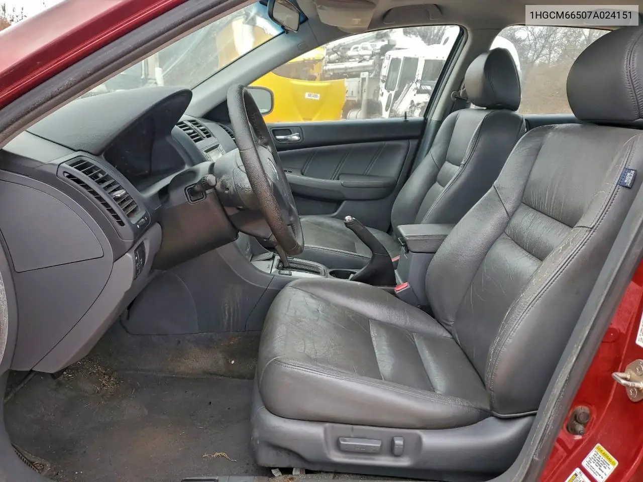 1HGCM66507A024151 2007 Honda Accord Ex