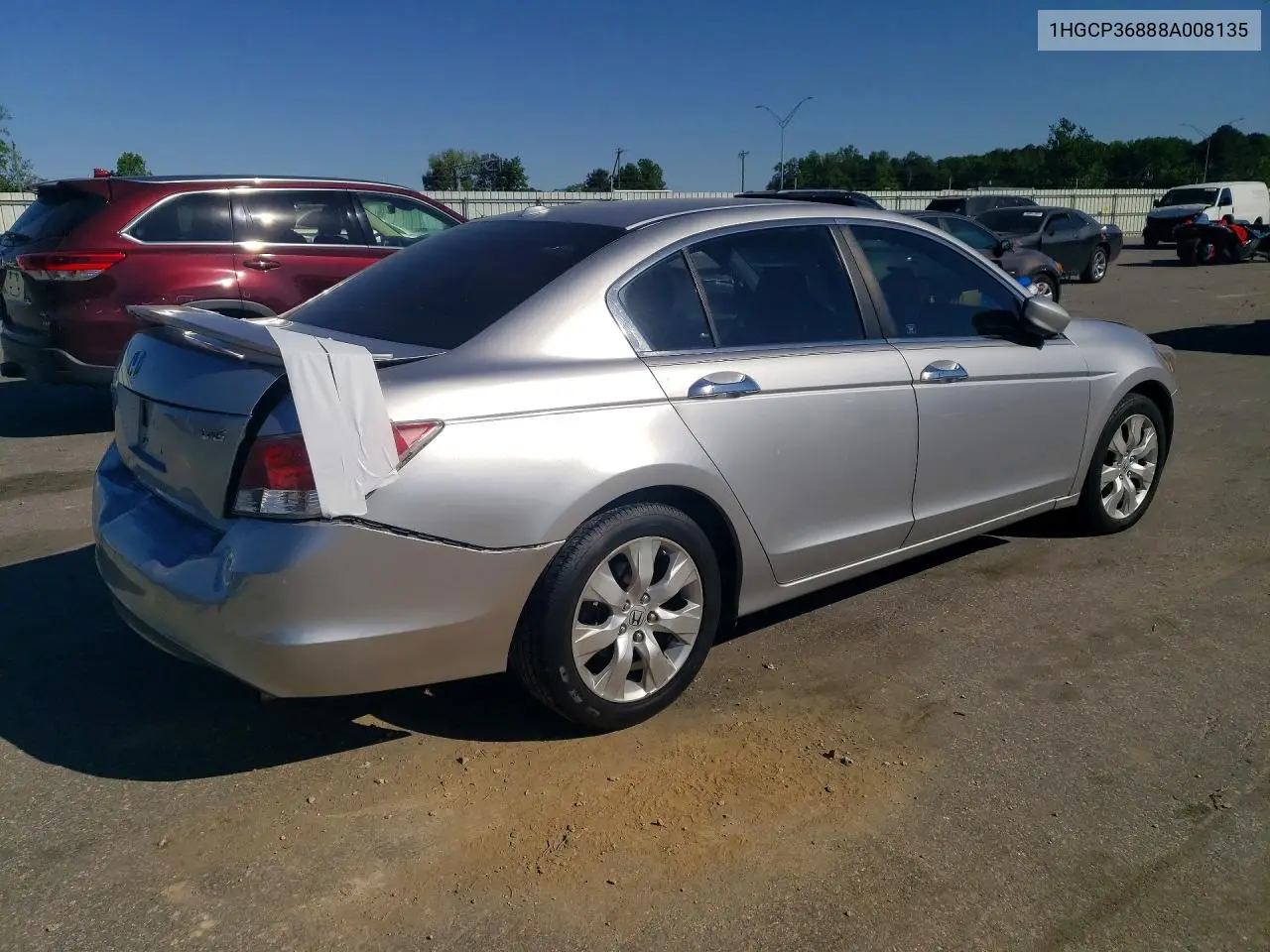 1HGCP36888A008135 2008 Honda Accord Exl