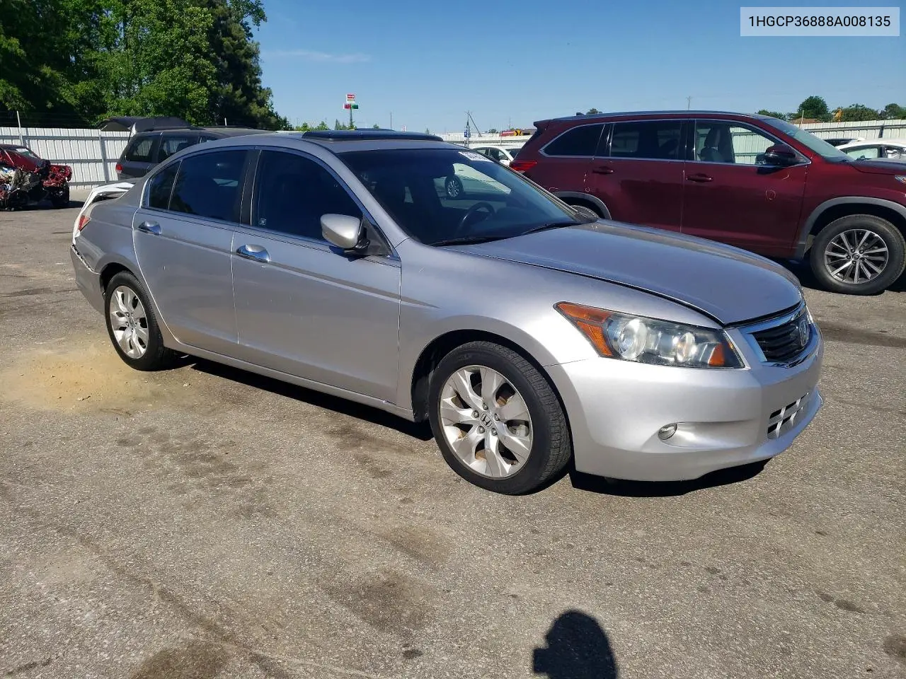 1HGCP36888A008135 2008 Honda Accord Exl